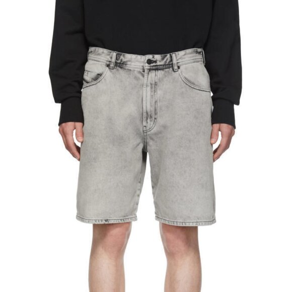 Diesel Other - DIESEL Denim Shorts size 31 Light Gray D-WILLOH